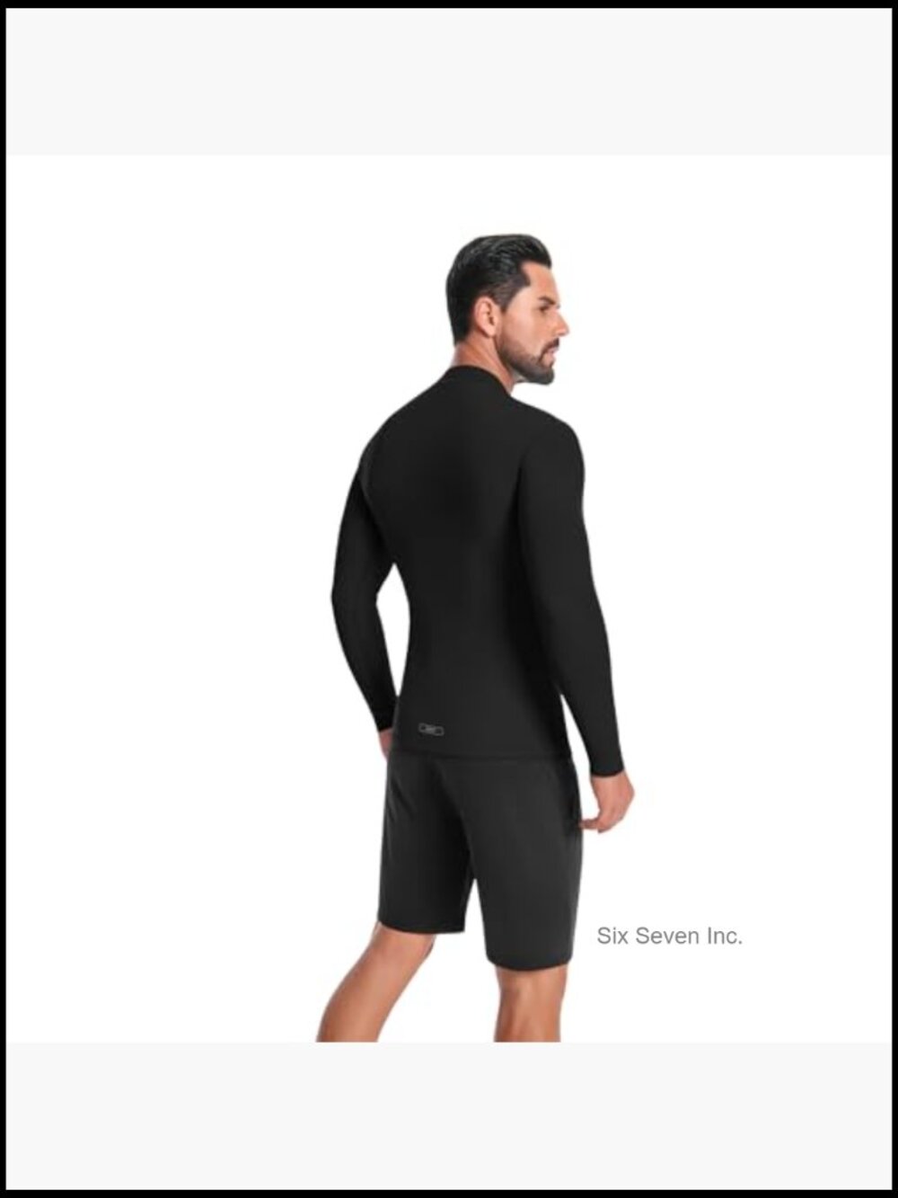 Long Sleeve 2mm Neoprene Wetsuit Top Zipperless - Picture 5 of 6